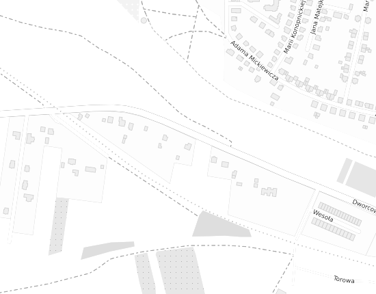 Mapa z adresem organizacji