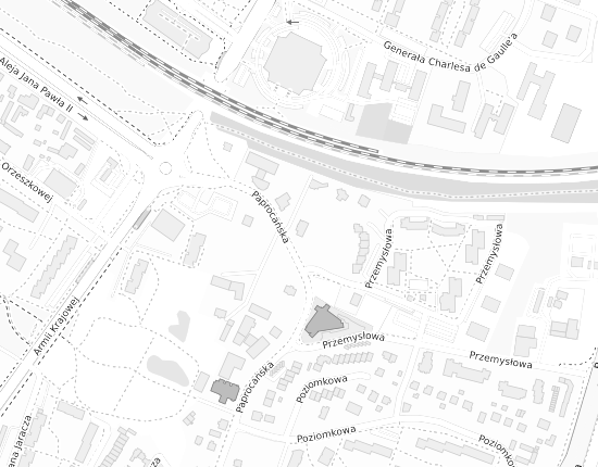 Mapa z adresem organizacji
