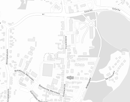 Mapa z adresem organizacji