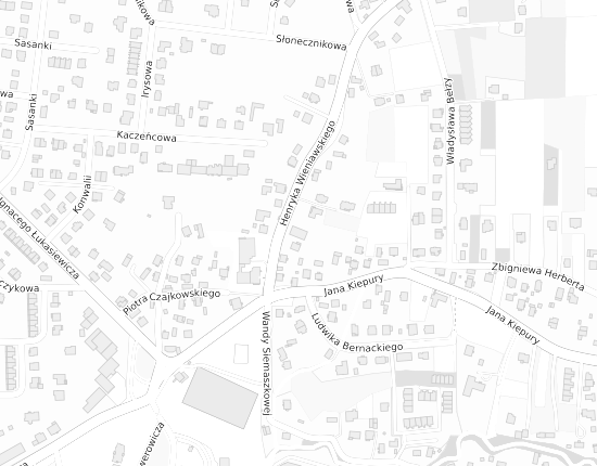 Mapa z adresem organizacji