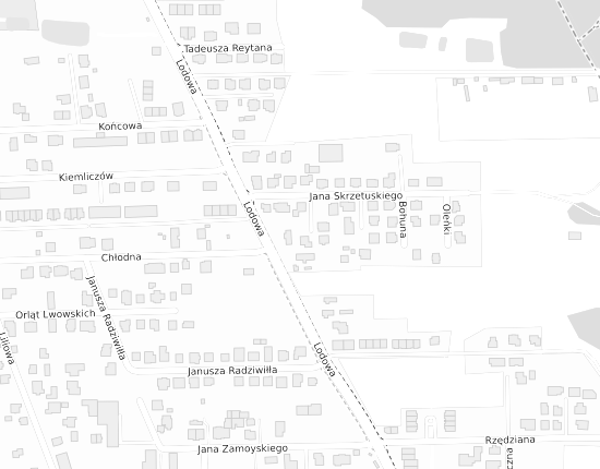 Mapa z adresem organizacji