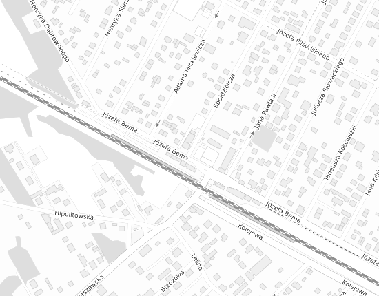 Mapa z adresem organizacji