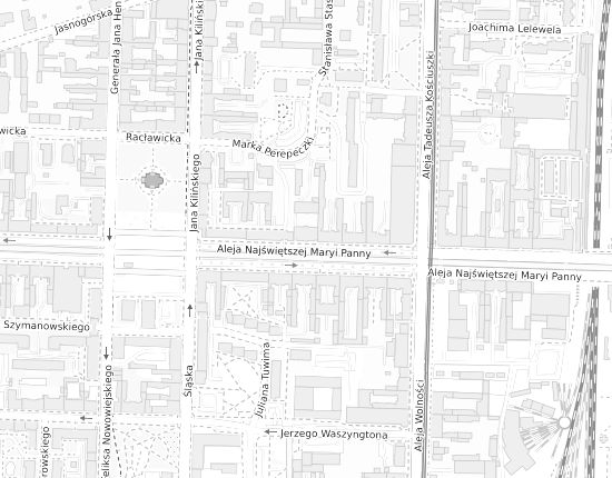 Mapa z adresem organizacji