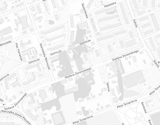 Mapa z adresem organizacji