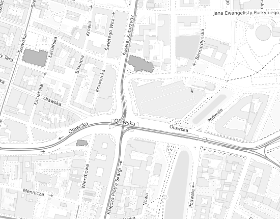 Mapa z adresem organizacji