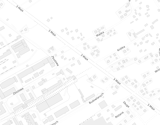 Mapa z adresem organizacji