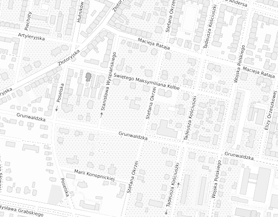 Mapa z adresem organizacji