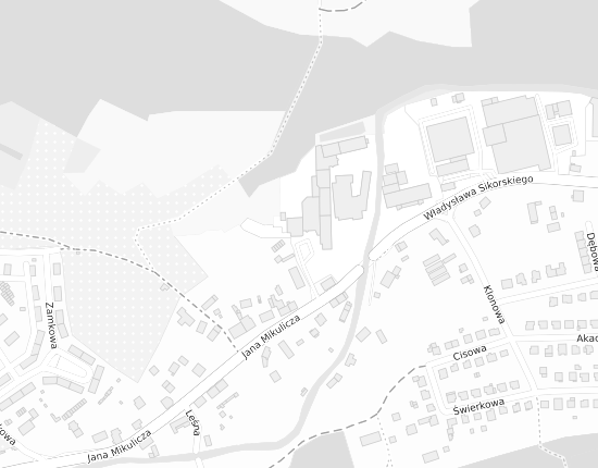 Mapa z adresem organizacji
