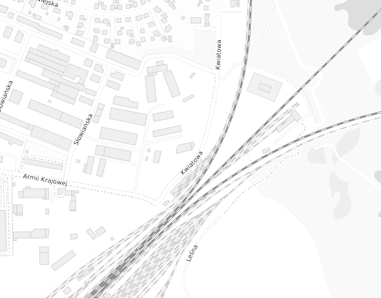 Mapa z adresem organizacji