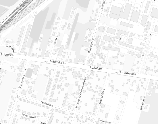 Mapa z adresem organizacji
