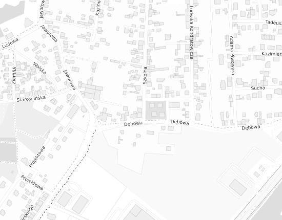 Mapa z adresem organizacji