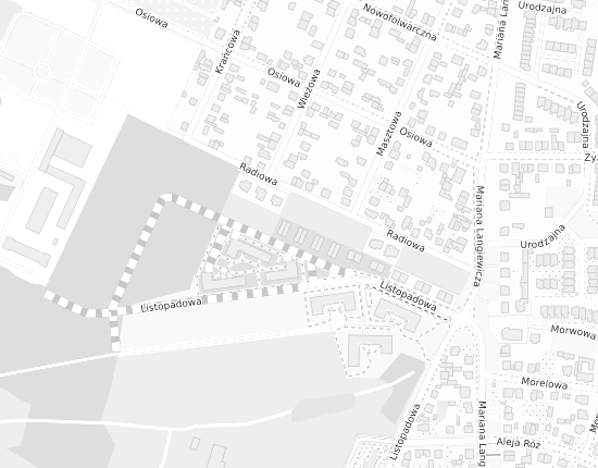 Mapa z adresem organizacji
