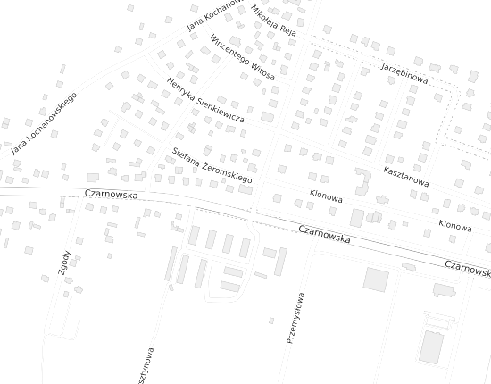 Mapa z adresem organizacji