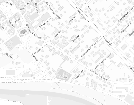 Mapa z adresem organizacji