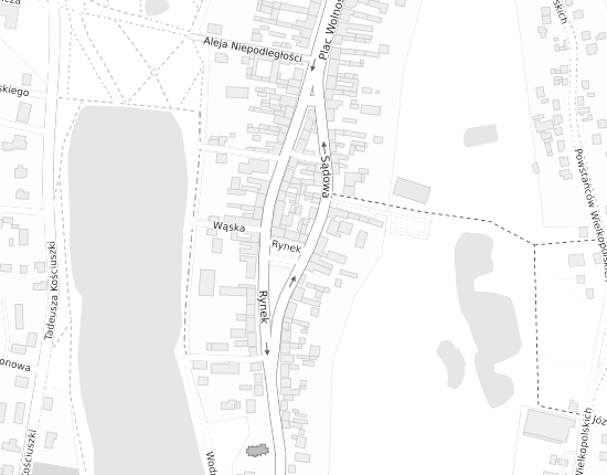 Mapa z adresem organizacji