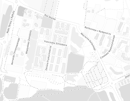Mapa z adresem organizacji