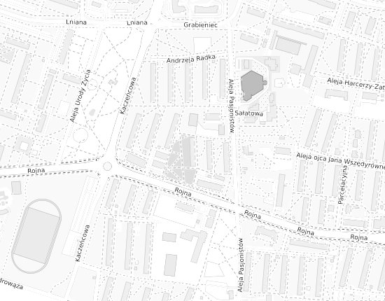 Mapa z adresem organizacji