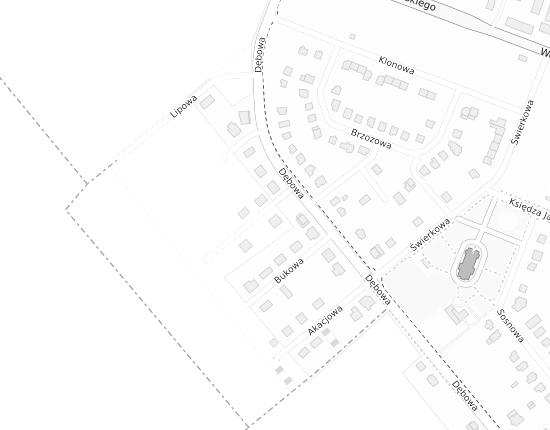 Mapa z adresem organizacji