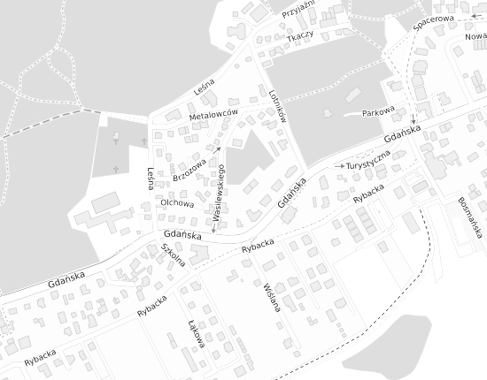 Mapa z adresem organizacji