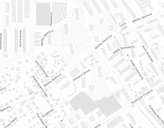 Mapa z adresem organizacji