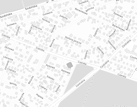 Mapa z adresem organizacji