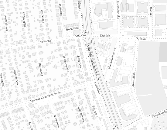 Mapa z adresem organizacji