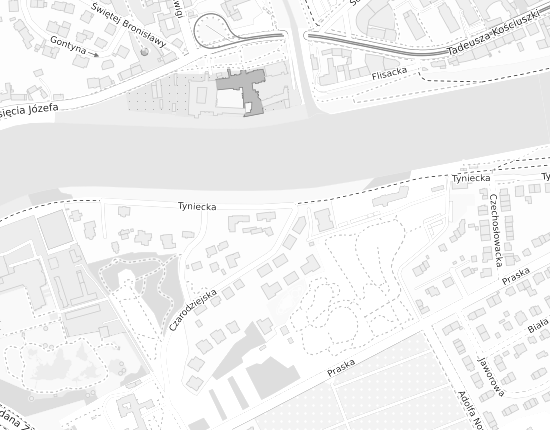 Mapa z adresem organizacji