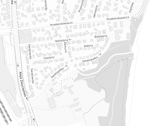 Mapa z adresem organizacji