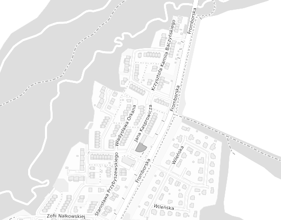 Mapa z adresem organizacji