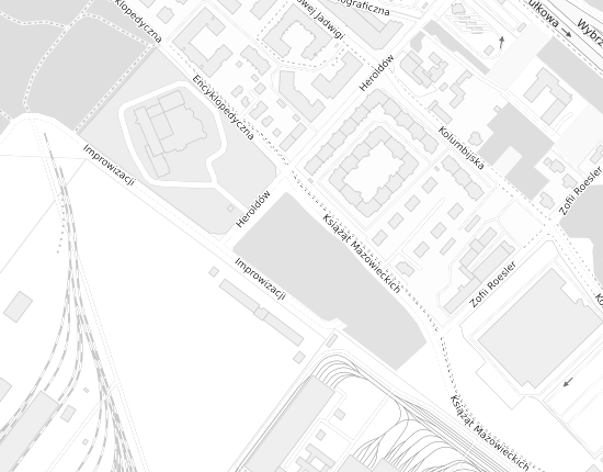Mapa z adresem organizacji