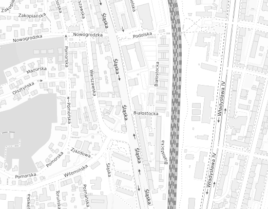 Mapa z adresem organizacji