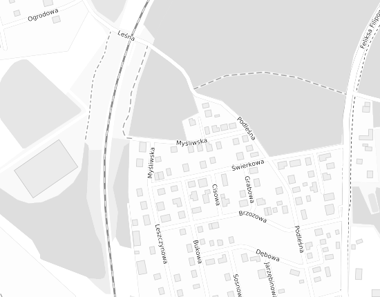 Mapa z adresem organizacji