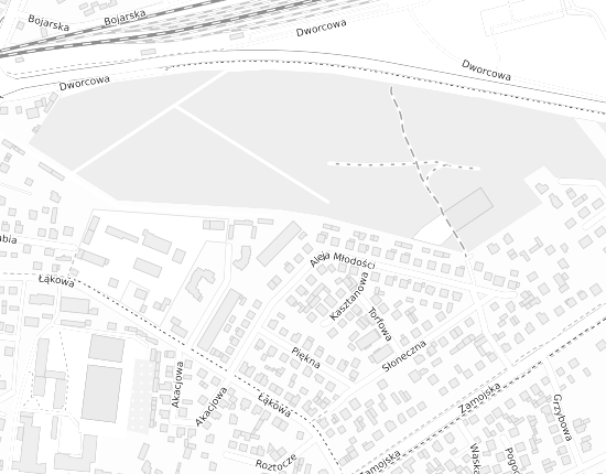 Mapa z adresem organizacji