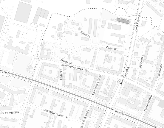 Mapa z adresem organizacji