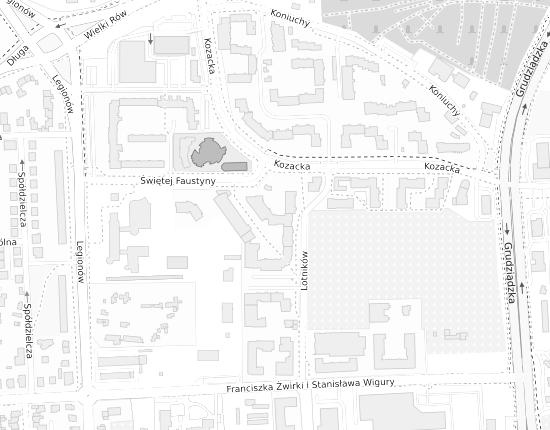Mapa z adresem organizacji