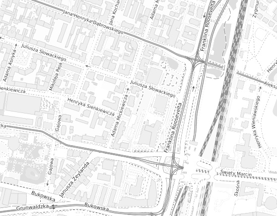 Mapa z adresem organizacji