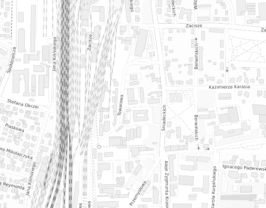 Mapa z adresem organizacji