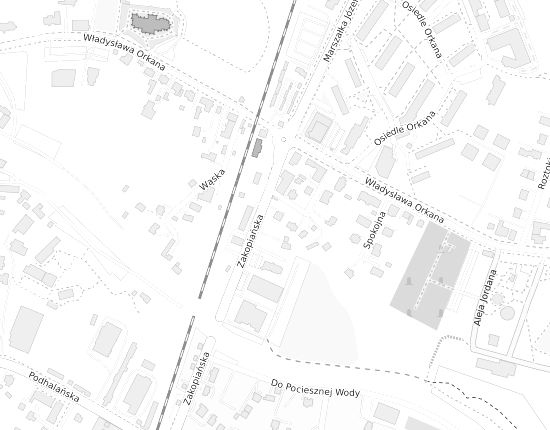 Mapa z adresem organizacji