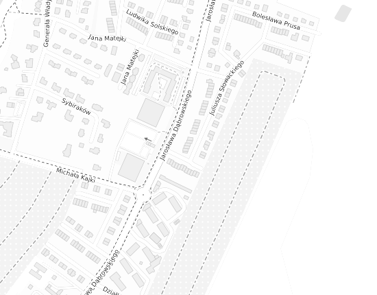Mapa z adresem organizacji