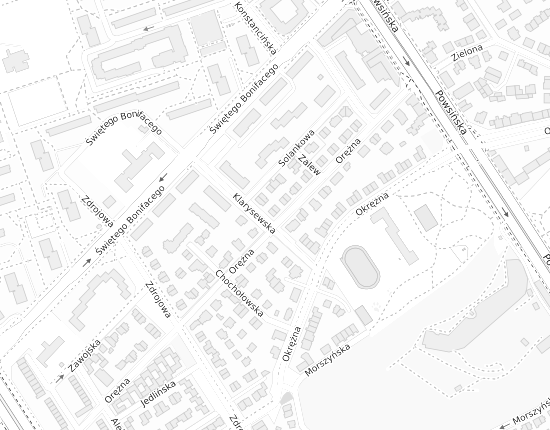 Mapa z adresem organizacji