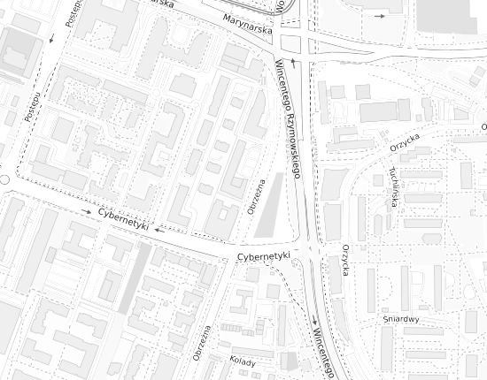 Mapa z adresem organizacji