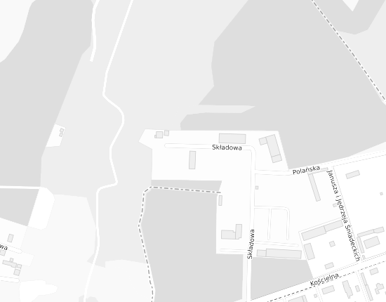 Mapa z adresem organizacji