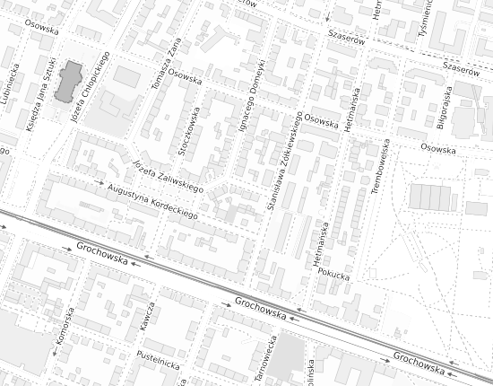 Mapa z adresem organizacji