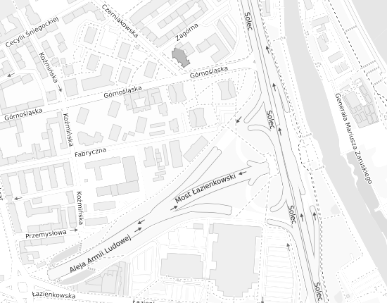 Mapa z adresem organizacji