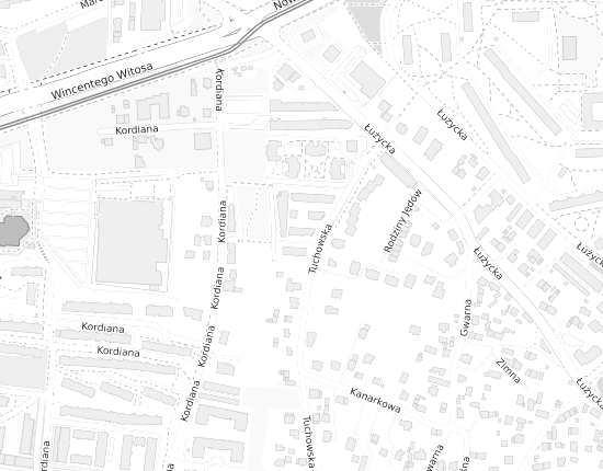 Mapa z adresem organizacji