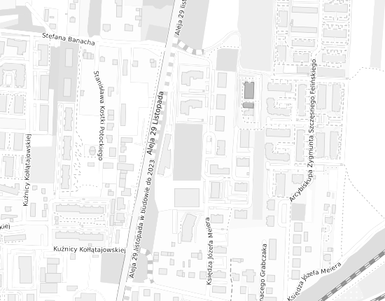 Mapa z adresem organizacji