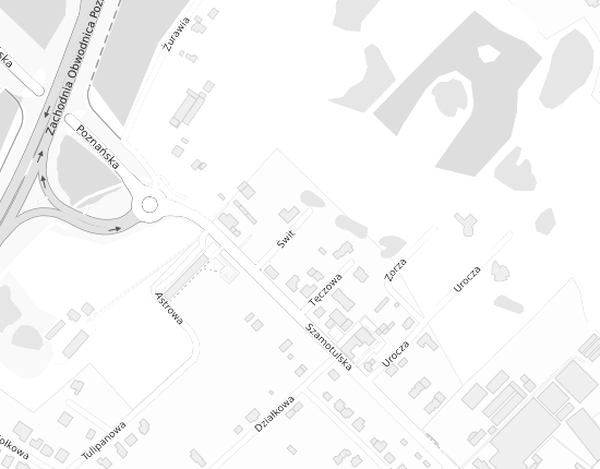Mapa z adresem organizacji