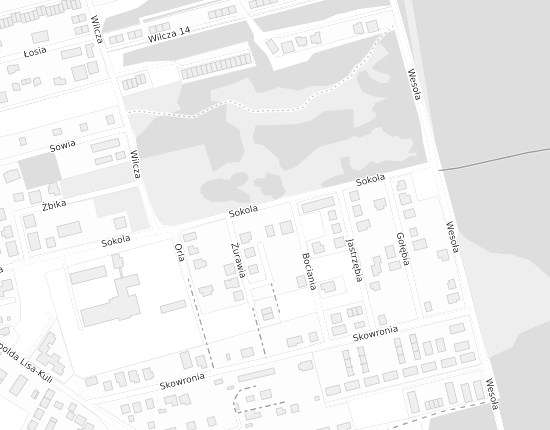 Mapa z adresem organizacji
