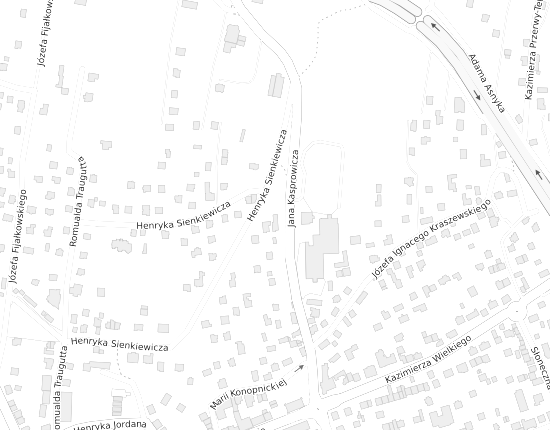 Mapa z adresem organizacji