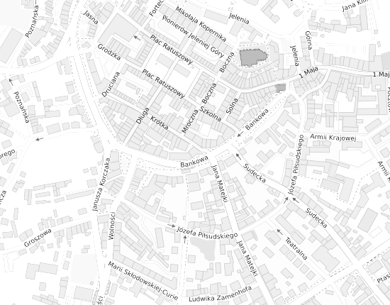 Mapa z adresem organizacji